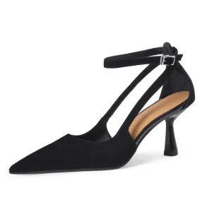 Ankle Strap Sandals Thin High Heels