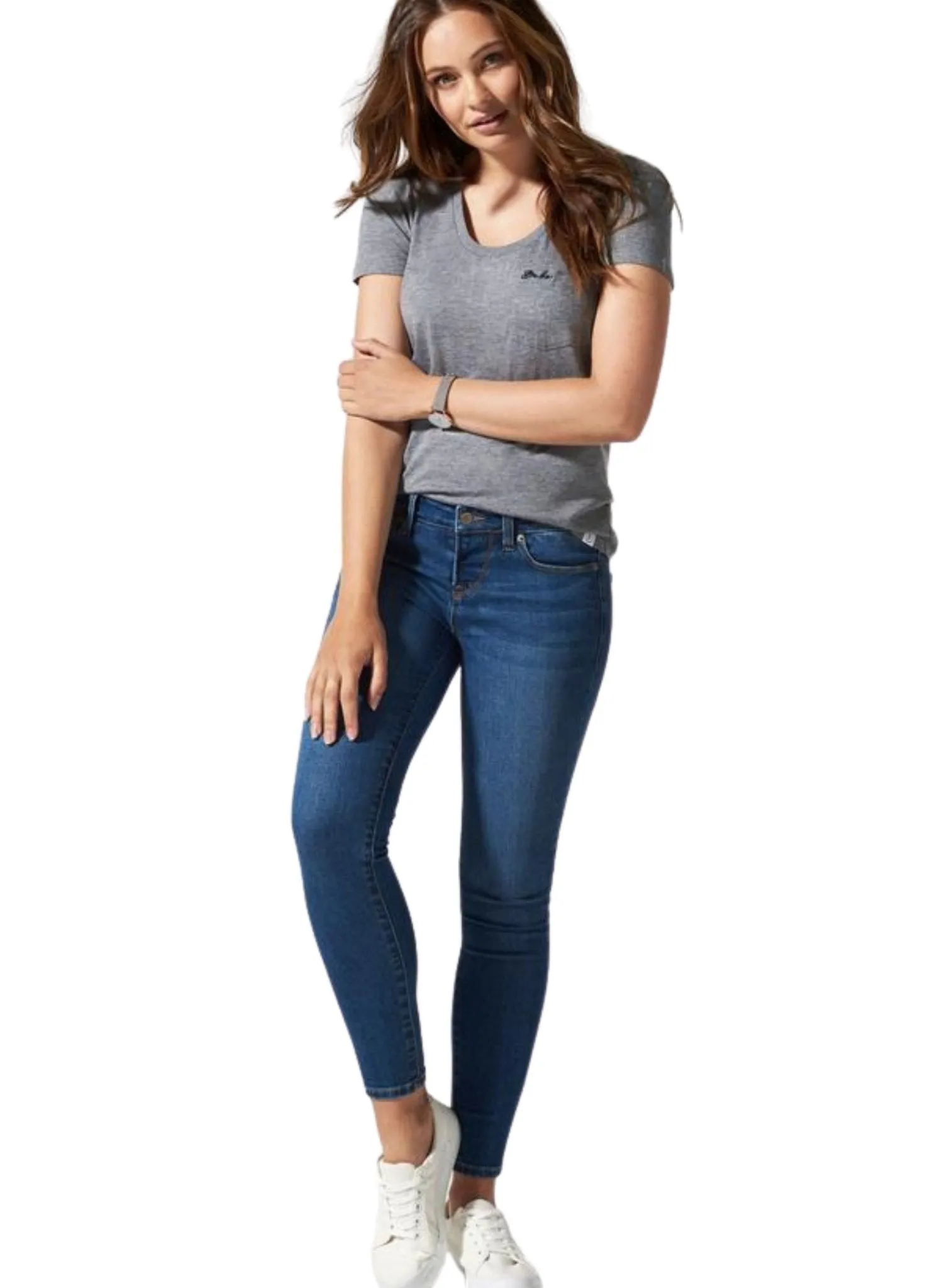 BLANQI Postpartum Support Skinny Jeans - Medium Wash