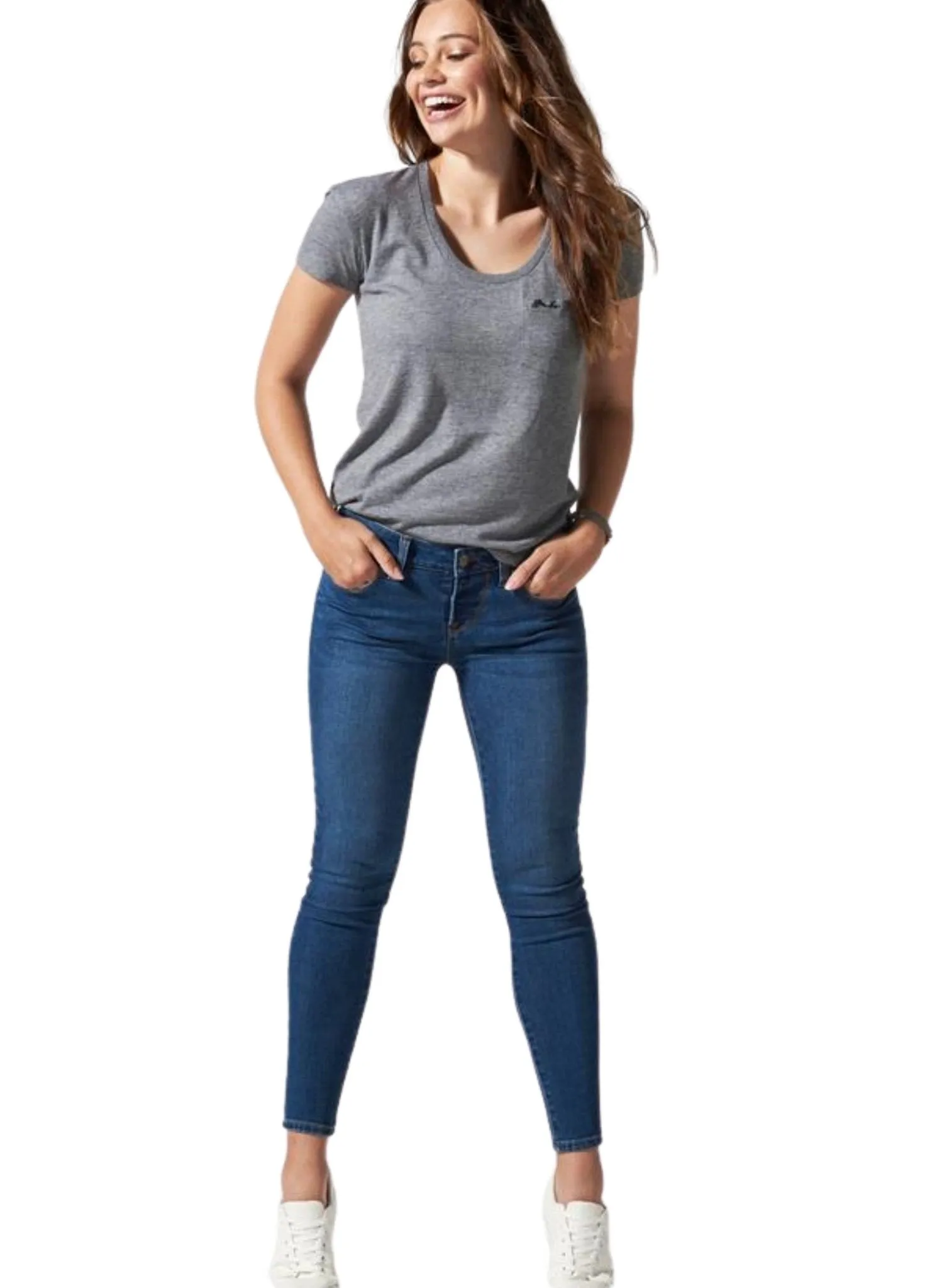 BLANQI Postpartum Support Skinny Jeans - Medium Wash
