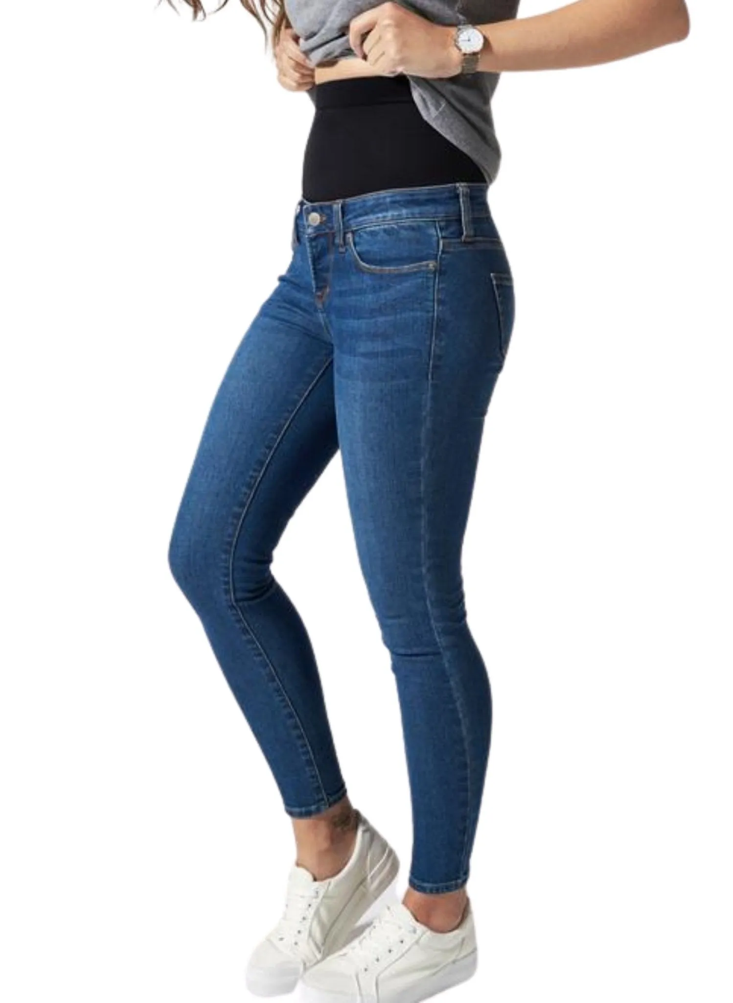 BLANQI Postpartum Support Skinny Jeans - Medium Wash