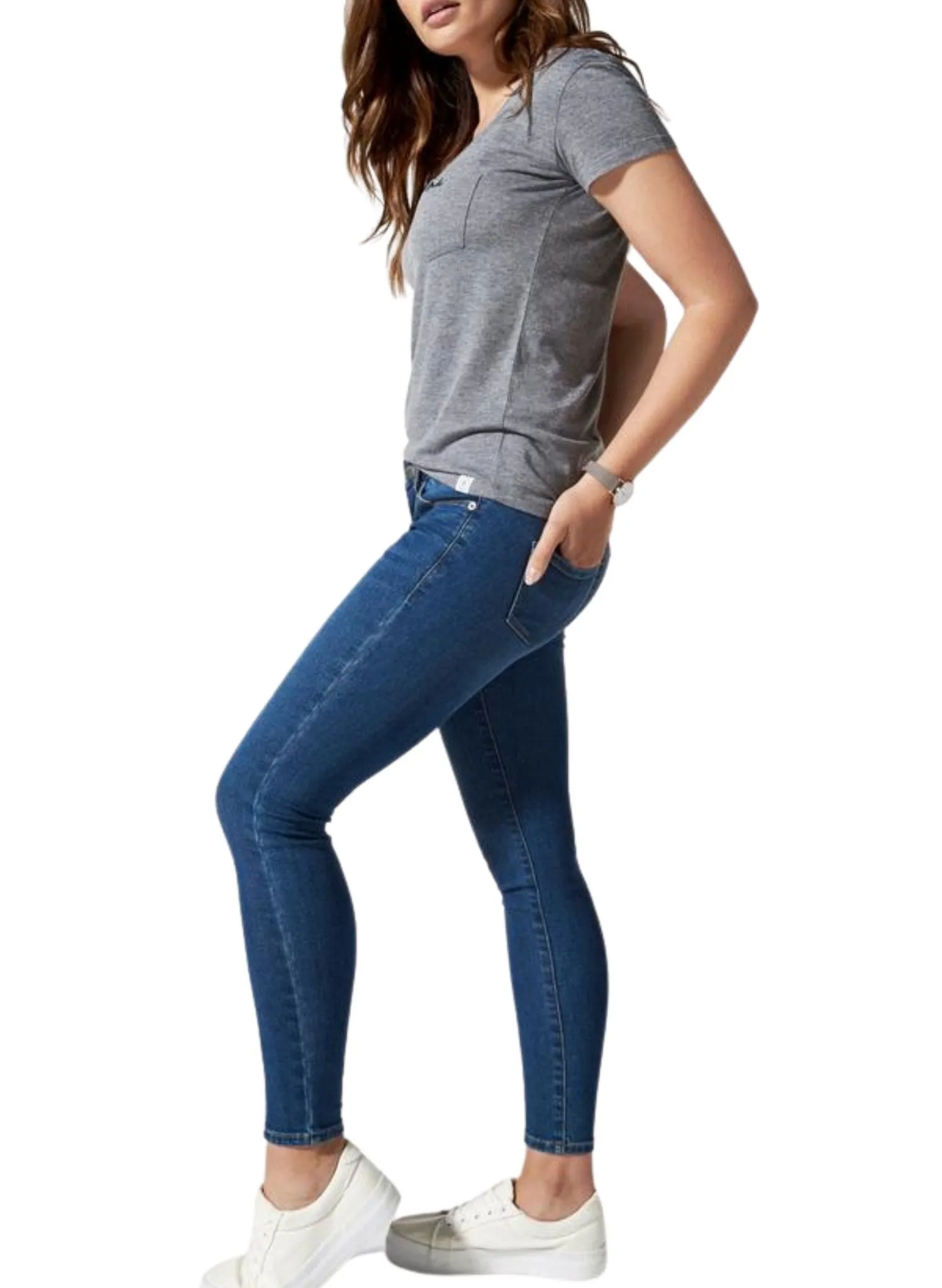 BLANQI Postpartum Support Skinny Jeans - Medium Wash