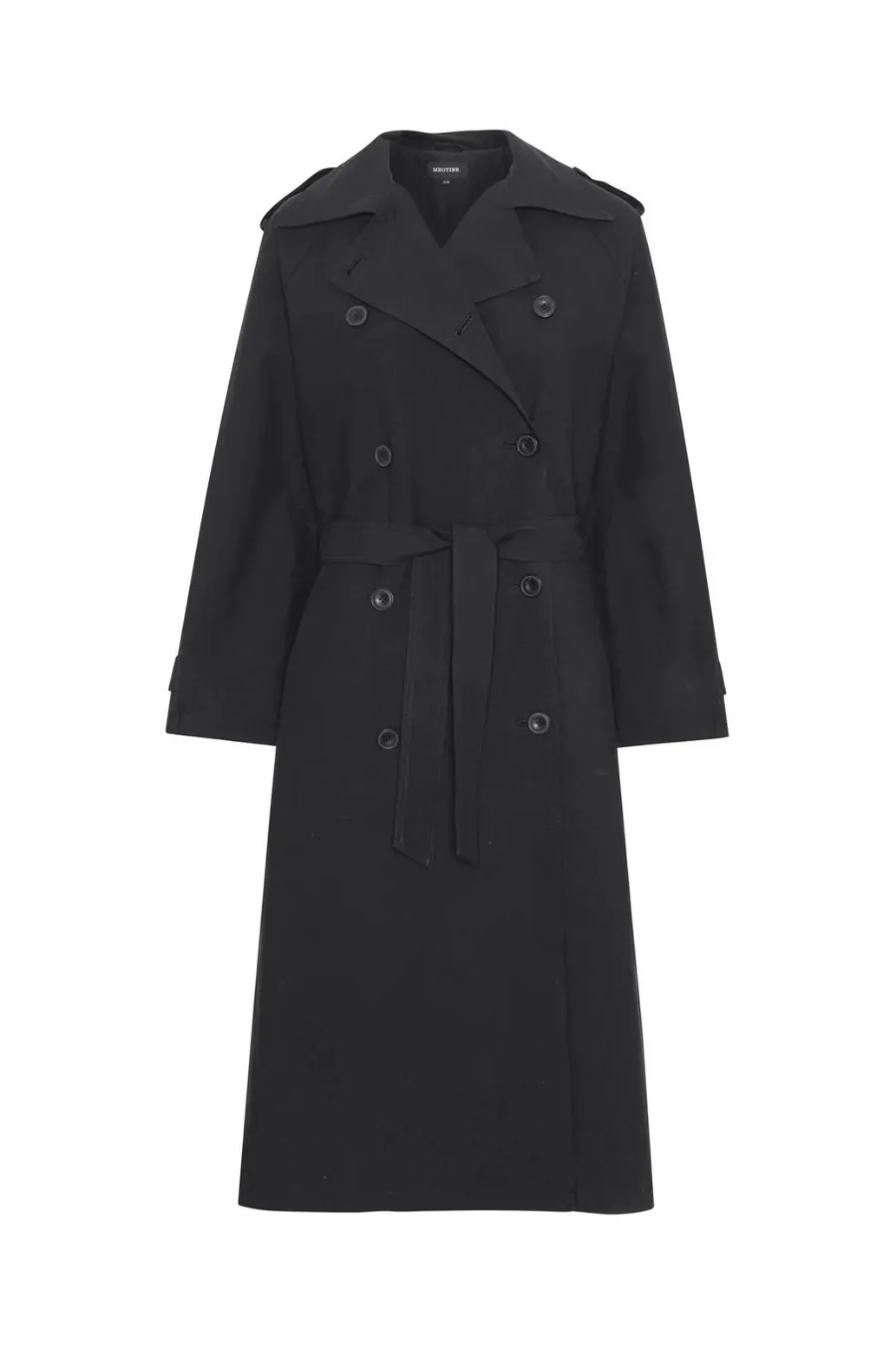 Cassandra Trench Coat Black