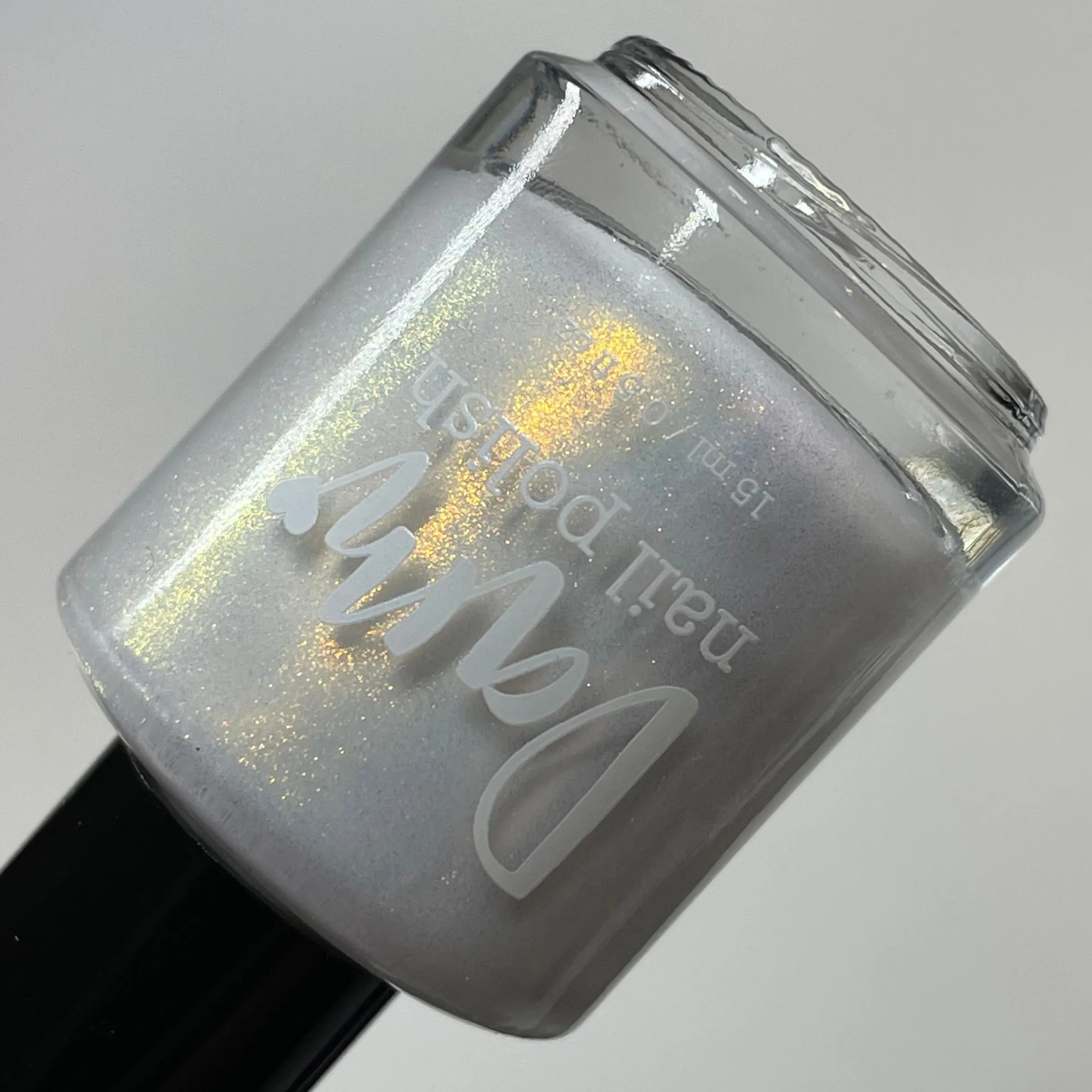 Classic Clean - White Nail Polish - Shimmer Nail Polish - Haute Homes Series