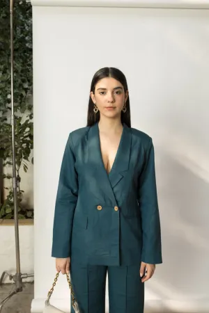 DOUBLE-BREASTED BLAZER