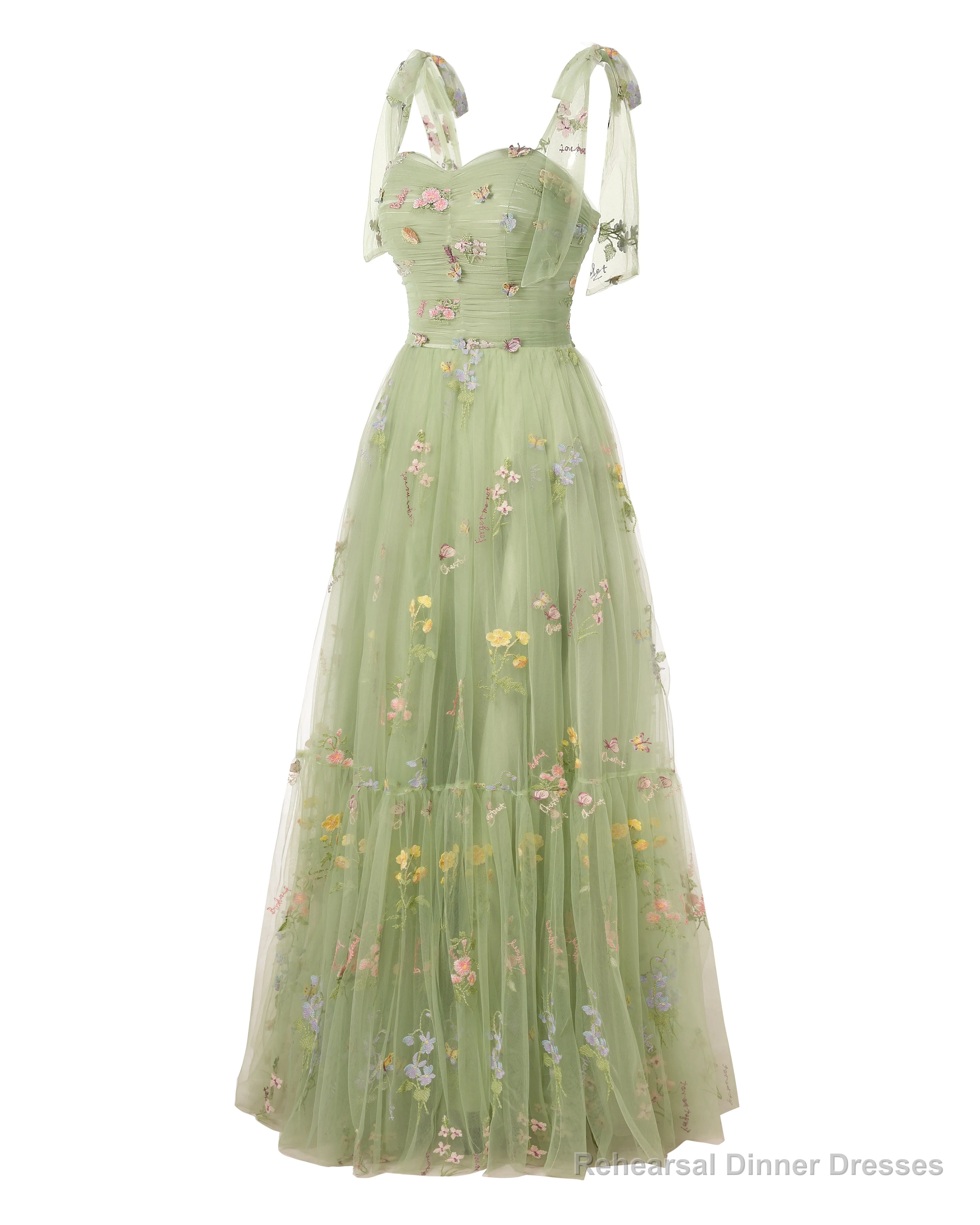 Elegant Embroidery Pink Prom Dresses Sweetheart Spaghetti Straps A Line Party Dress Long Simple Formal Dress