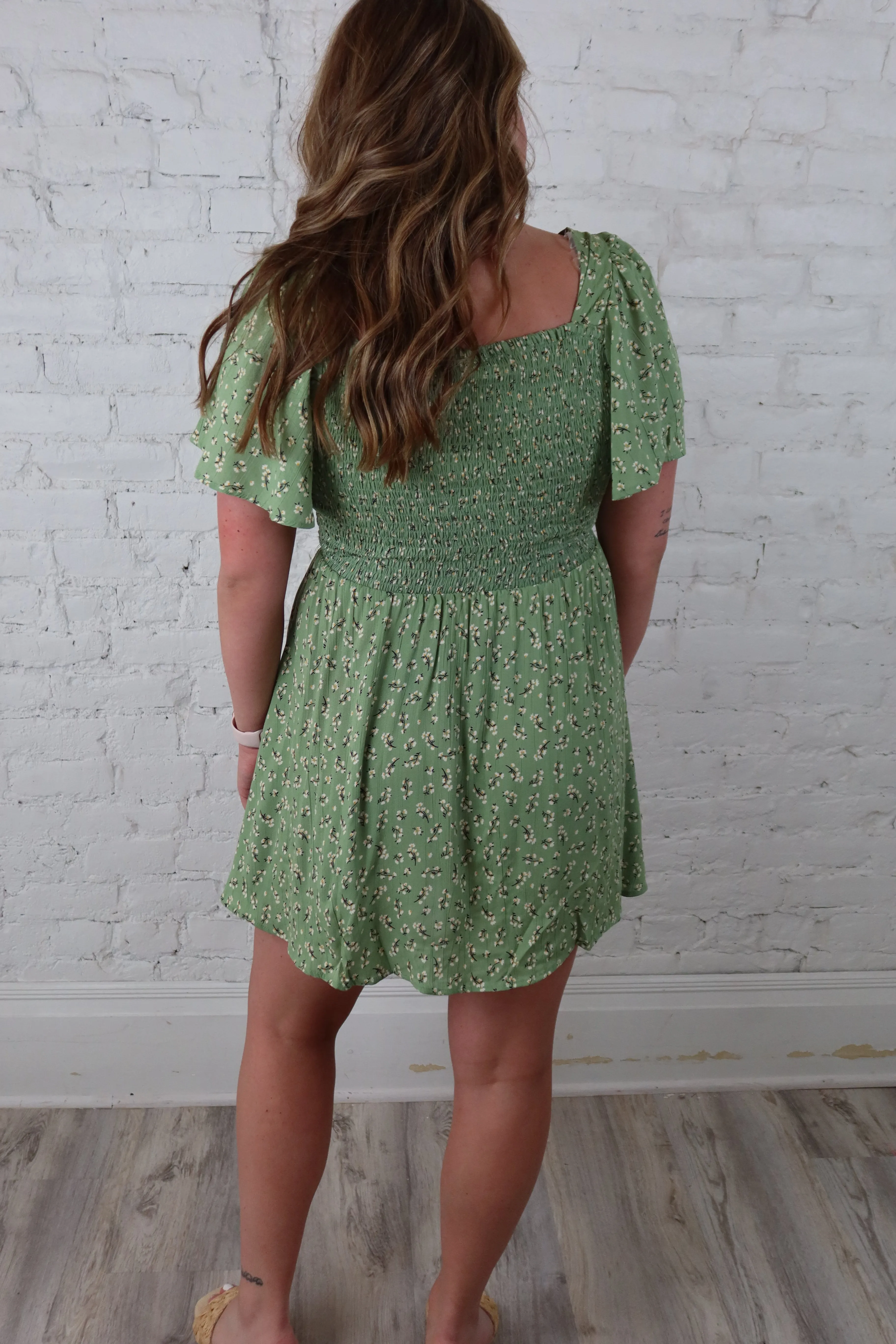 Find Me Here Twist Front Dress