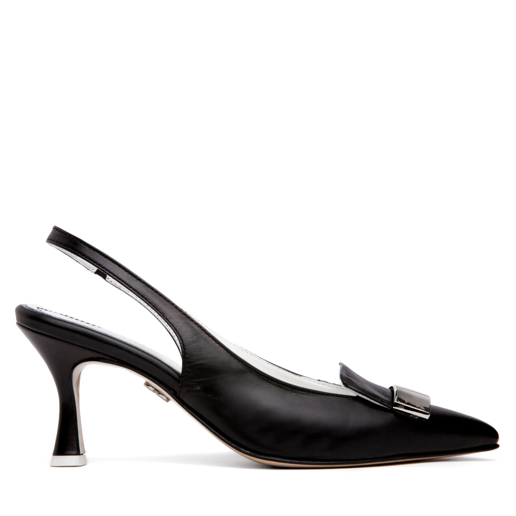 Fiona Red Leather Slingback