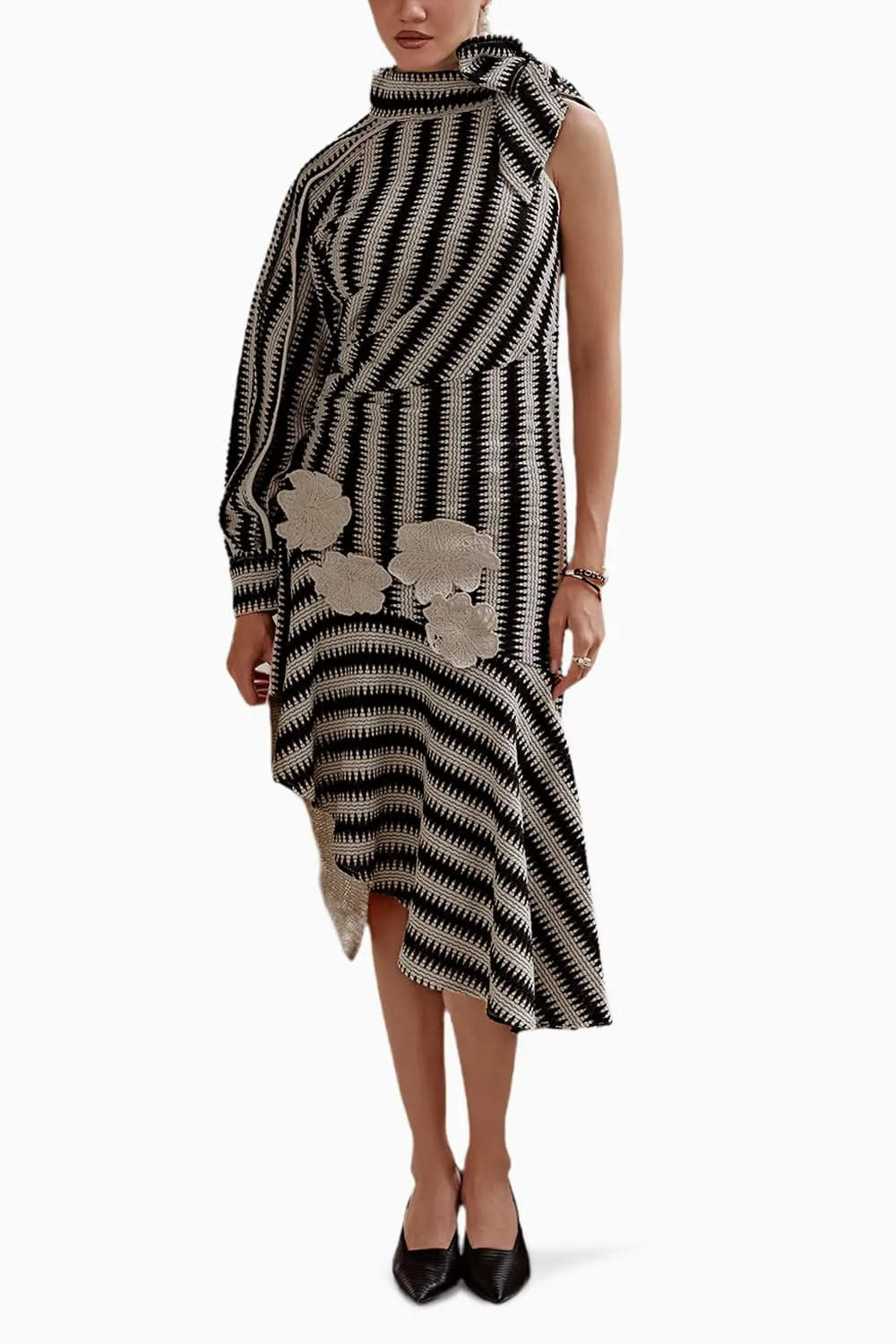 Flattering Crochet Dress