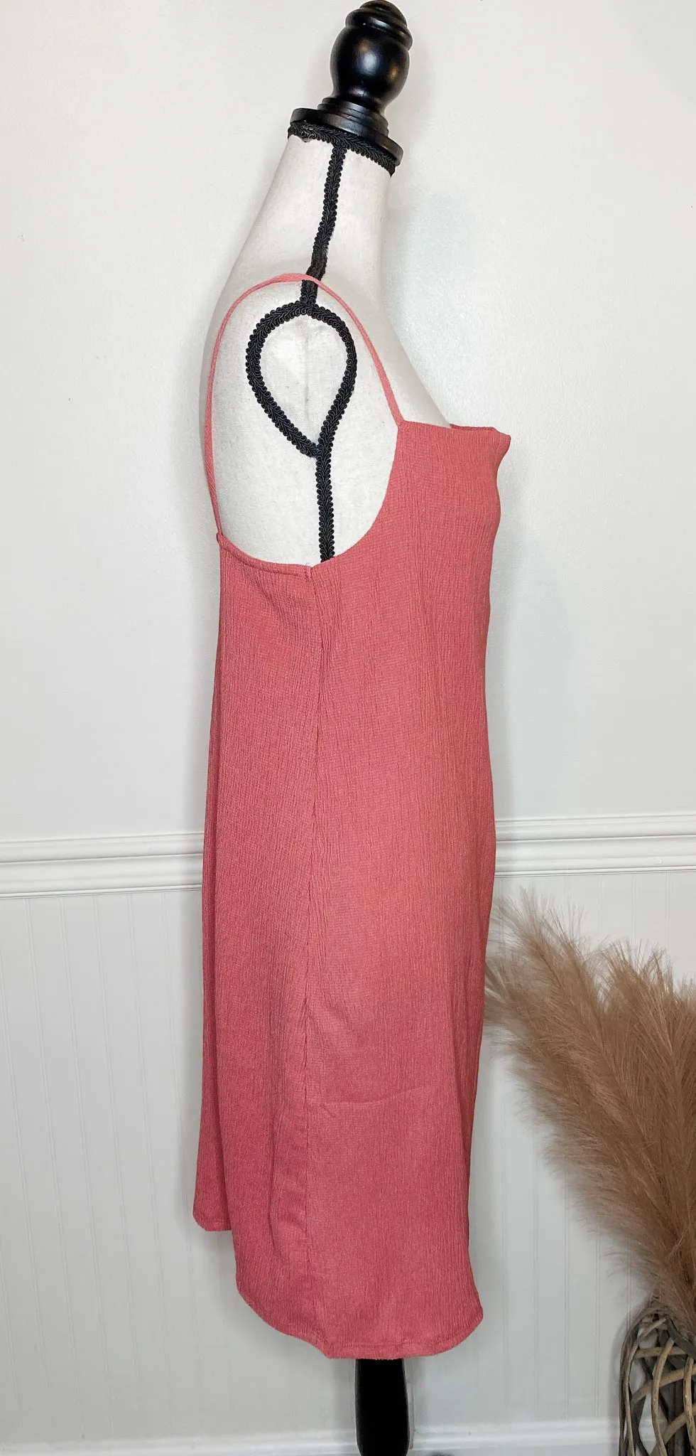 Flattering Times Mauve Dress