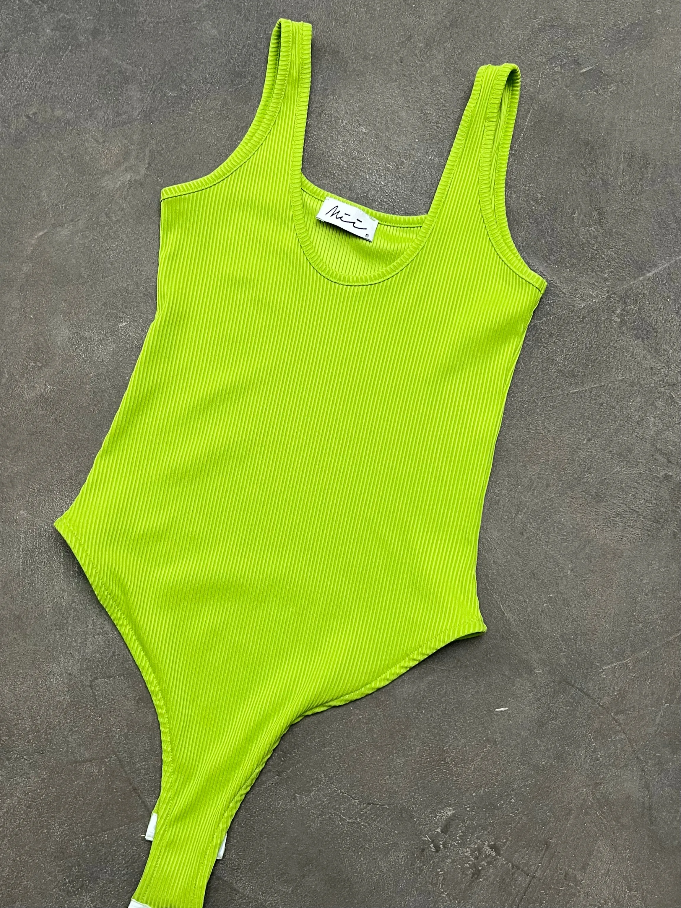 Green Basic Body Suit