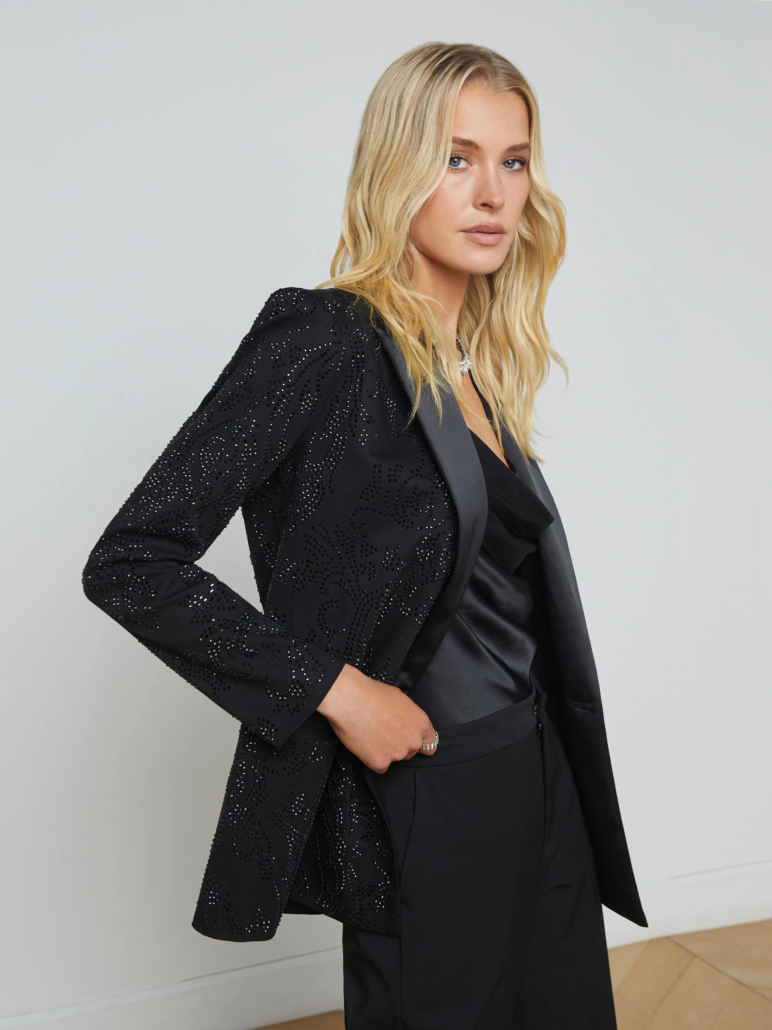 Jericho Rhinestone Blazer