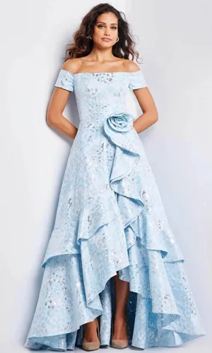 Jovani 26256 - High-Low A-Line Gown for Evening Events