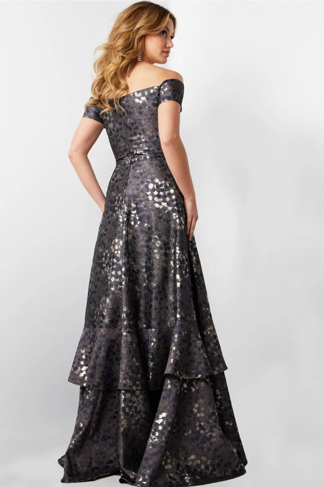 Jovani 26256 - High-Low A-Line Gown for Evening Events