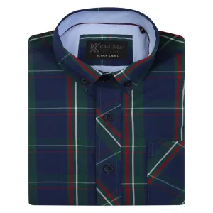KAM Premium Stretch Check Shirt