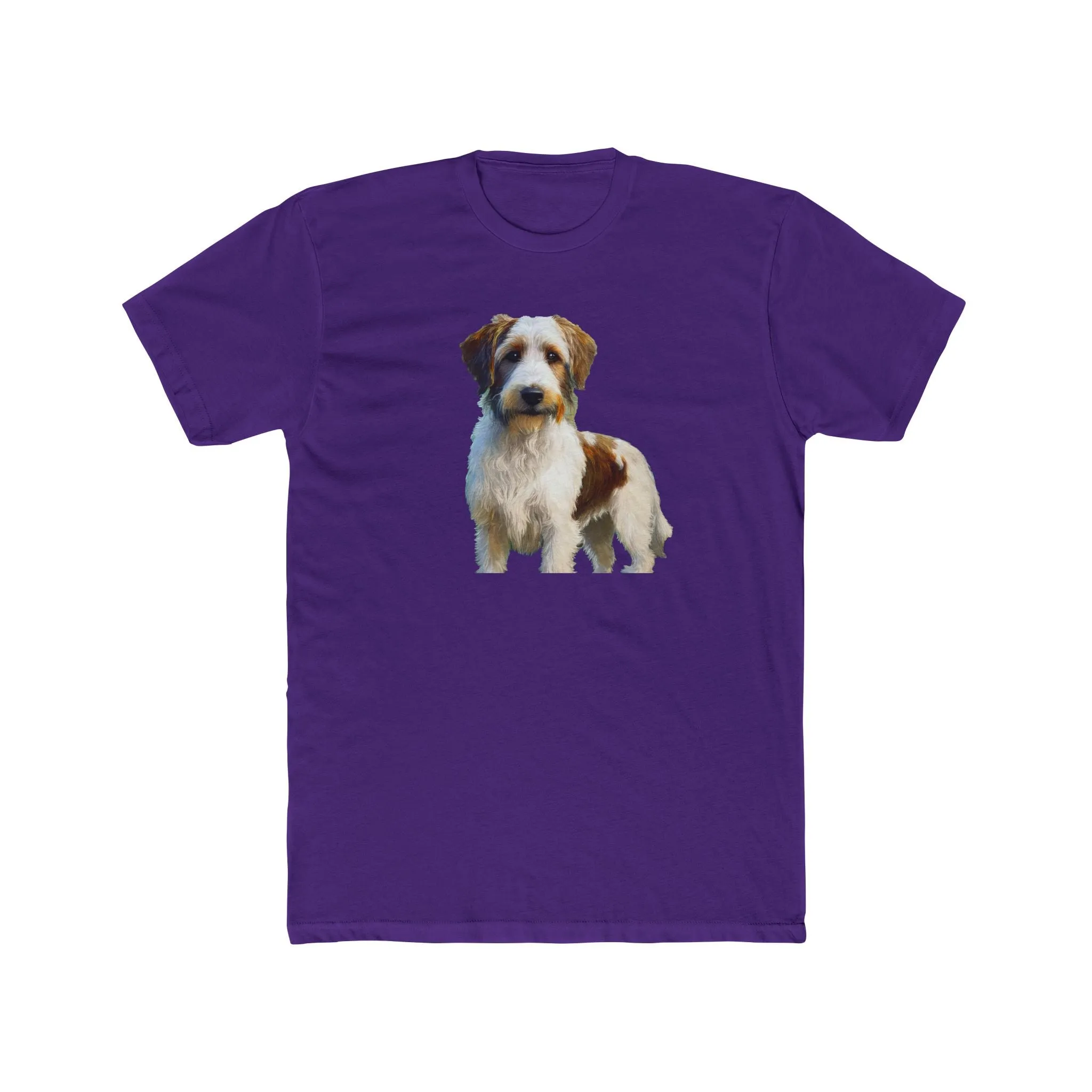 Kromfohrlander  -  Men's Fitted Cotton Crew Tee