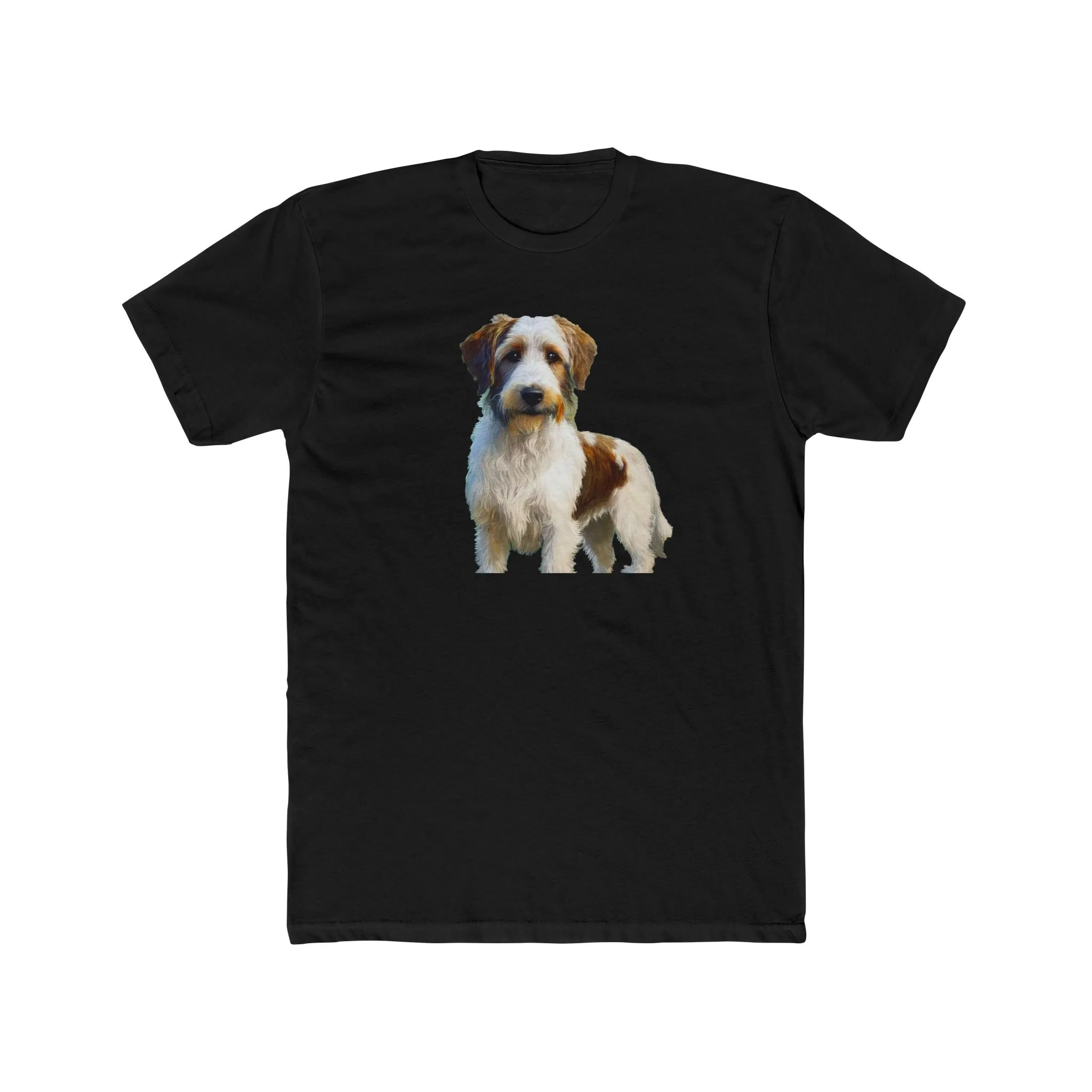 Kromfohrlander  -  Men's Fitted Cotton Crew Tee