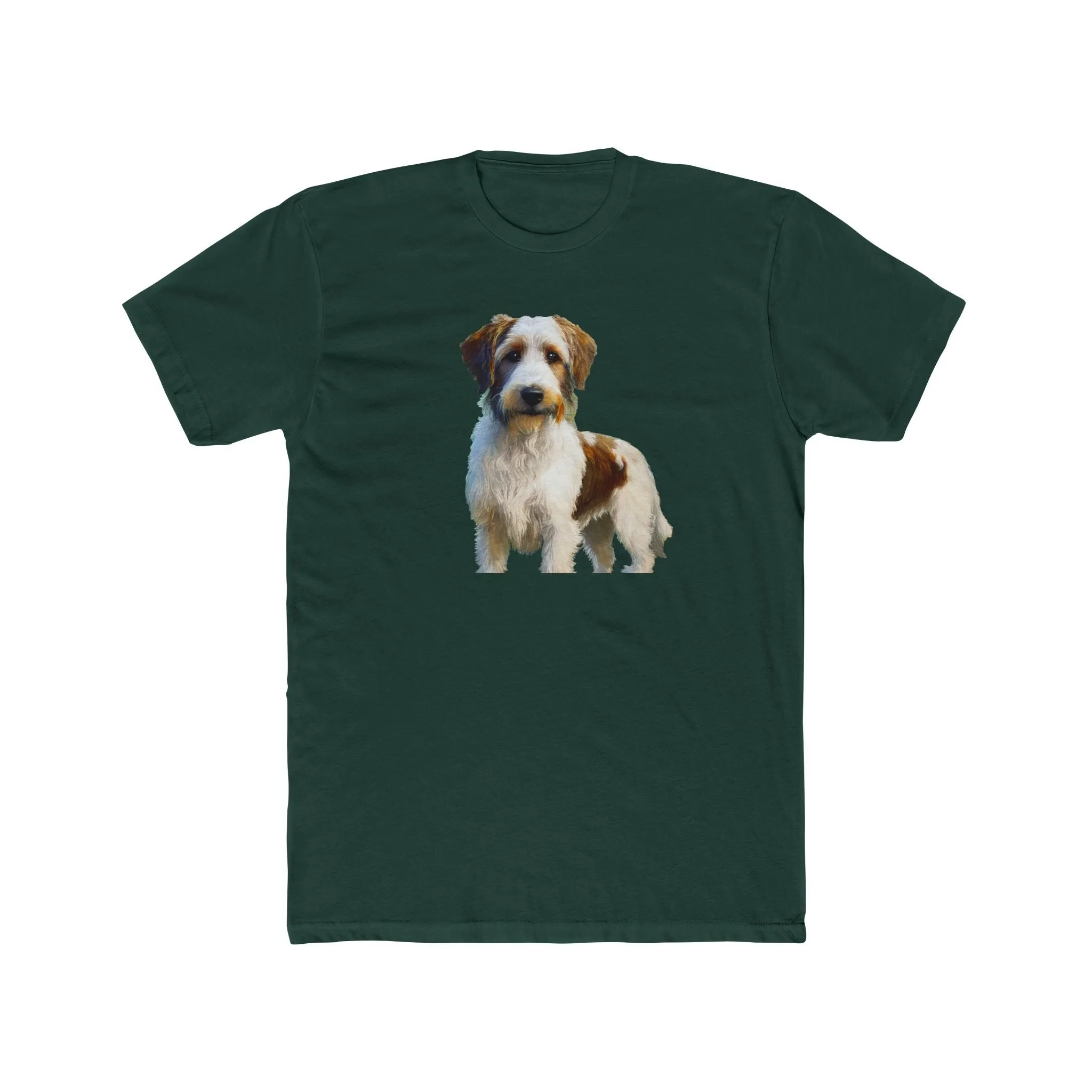 Kromfohrlander  -  Men's Fitted Cotton Crew Tee