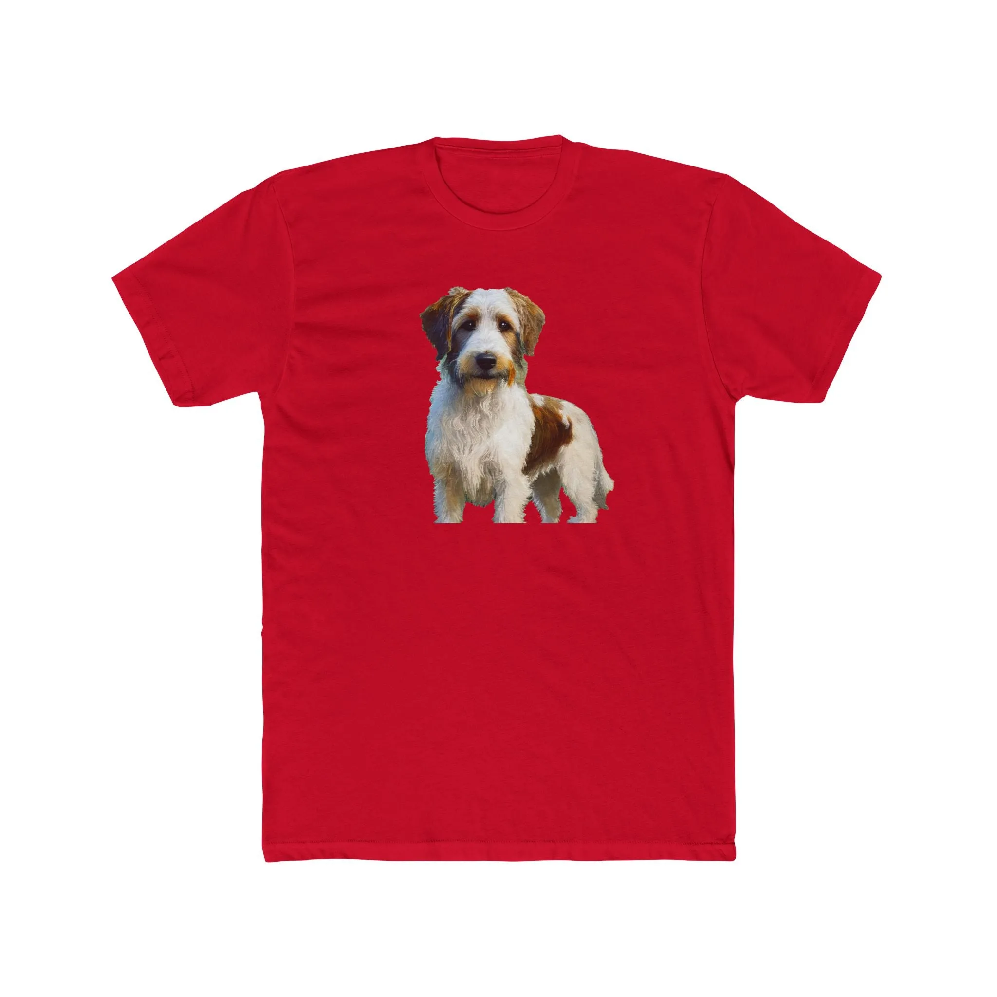 Kromfohrlander  -  Men's Fitted Cotton Crew Tee