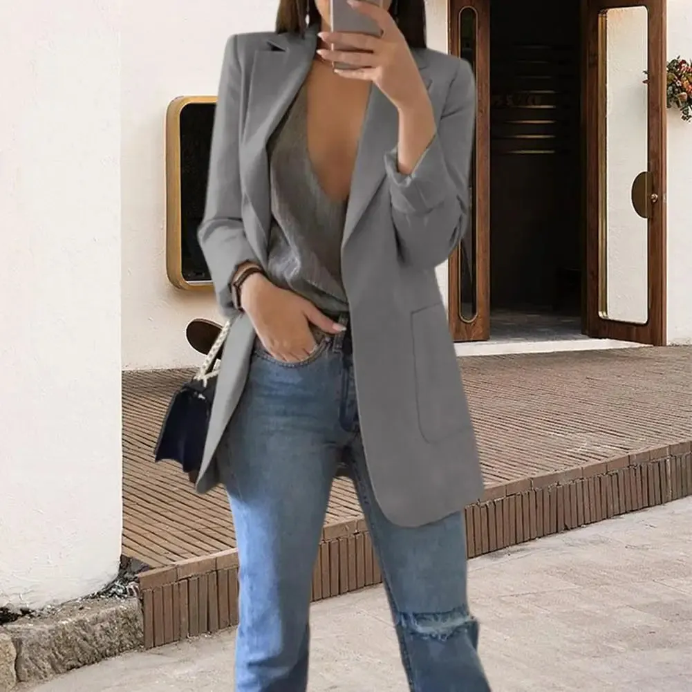 LVSANW 2024 Casual Office Ladies Clothing Oversize Women's Blazer Jacket Woman Black Elegant Fashion Blazers Female Coat