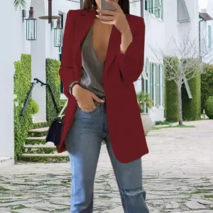LVSANW 2024 Casual Office Ladies Clothing Oversize Women's Blazer Jacket Woman Black Elegant Fashion Blazers Female Coat