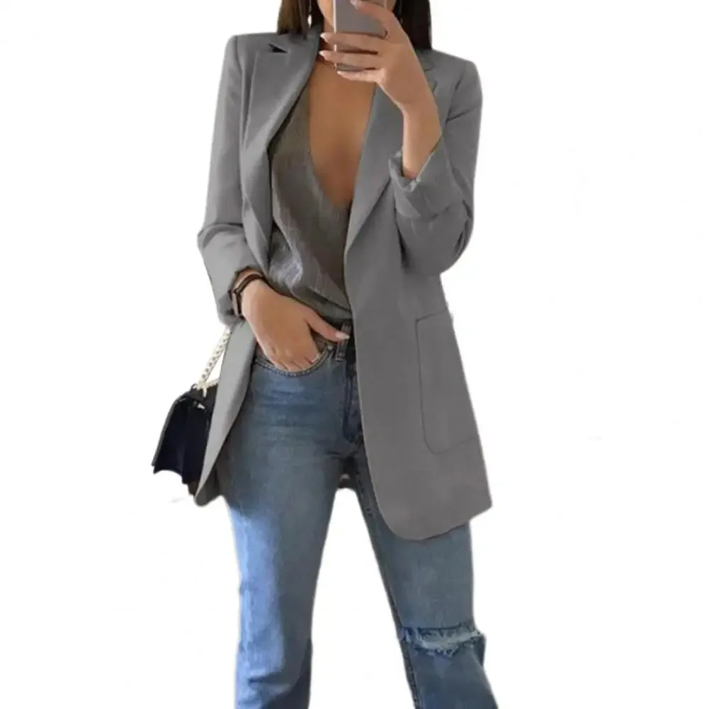 LVSANW 2024 Casual Office Ladies Clothing Oversize Women's Blazer Jacket Woman Black Elegant Fashion Blazers Female Coat