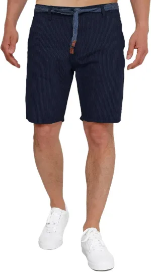 Men's Casual Striped Pants Slim Fit Flat Front Pant Loose Plus Size Trend Business Trousers