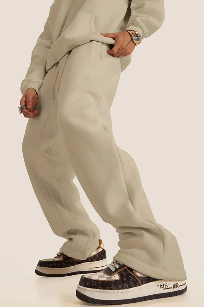 Men's Casual Velvet Thick Jogger Sweatpants