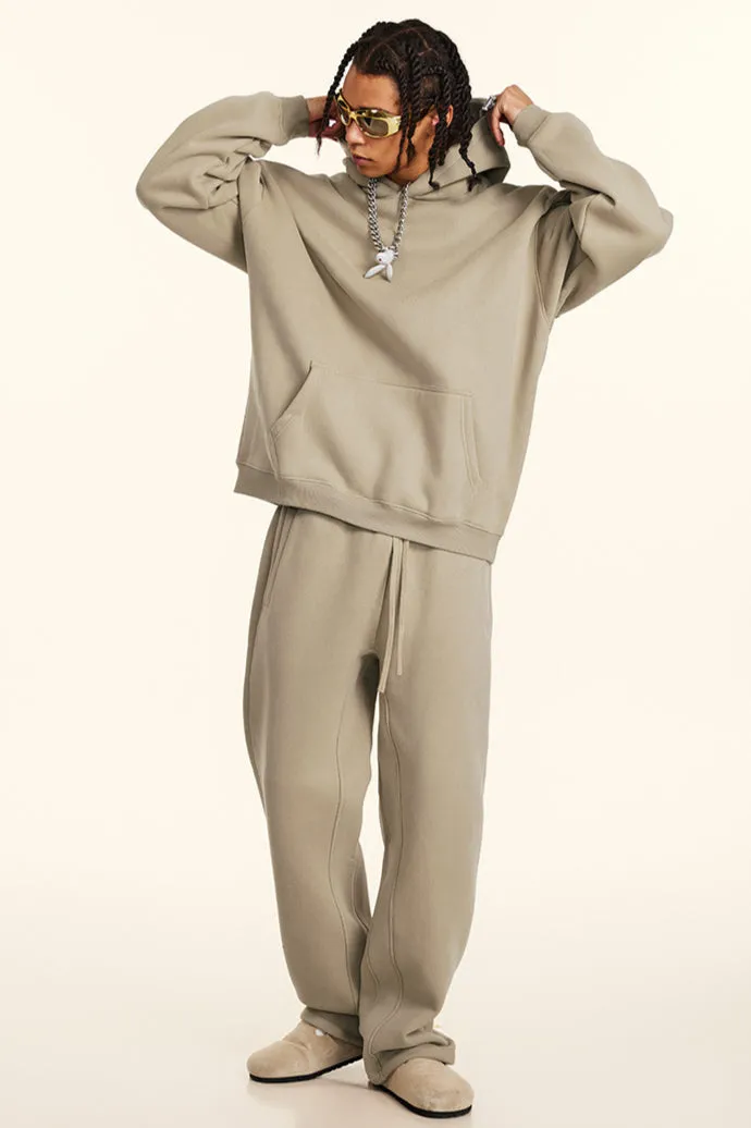 Men's Casual Velvet Thick Jogger Sweatpants
