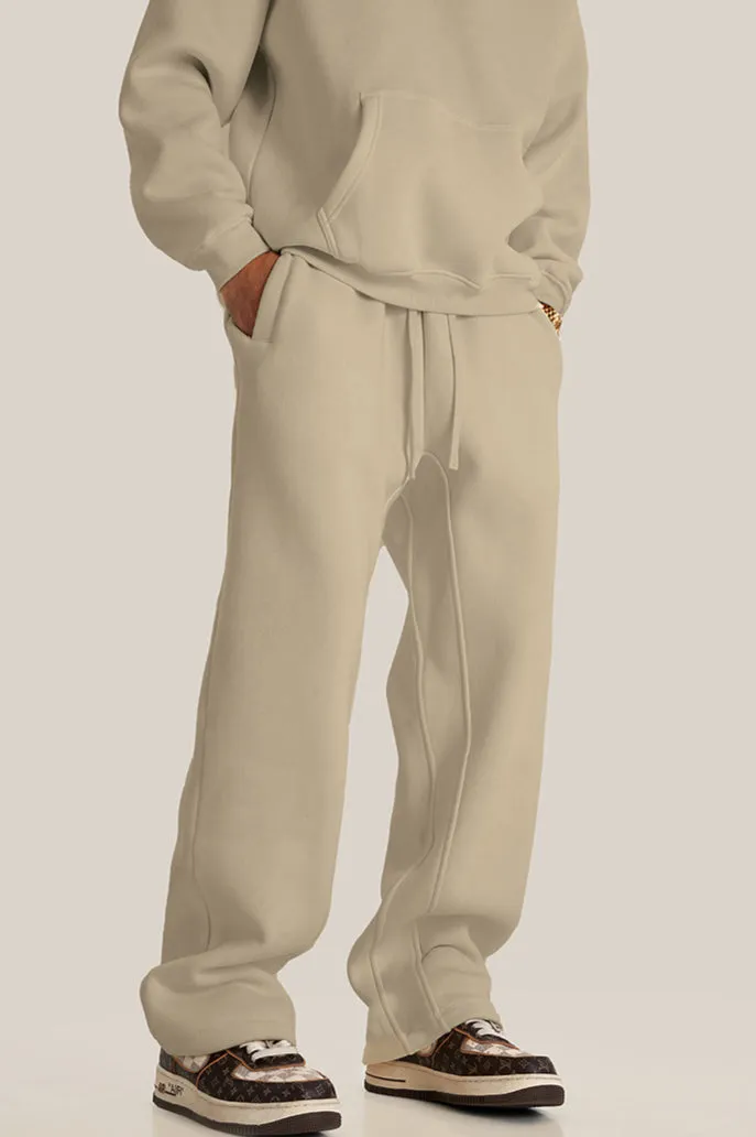Men's Casual Velvet Thick Jogger Sweatpants