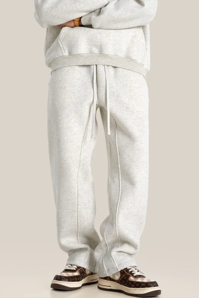 Men's Casual Velvet Thick Jogger Sweatpants