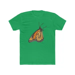 Monarch Butterfly - Men's Fitted Cotton Crew Tee