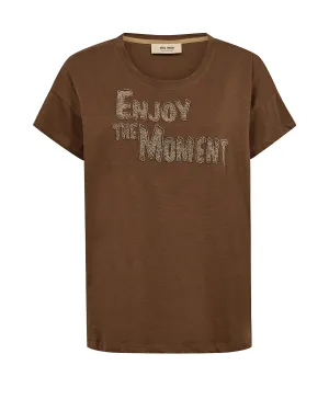 MOS MOSH | ELVI O-SS TEE - RAIN DRUM 165380