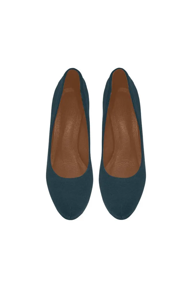 Navy Women's High Heels