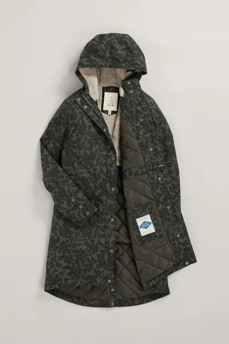 Plant Hunter 2 Waterproof Coat - Fig Tree Lino Highland