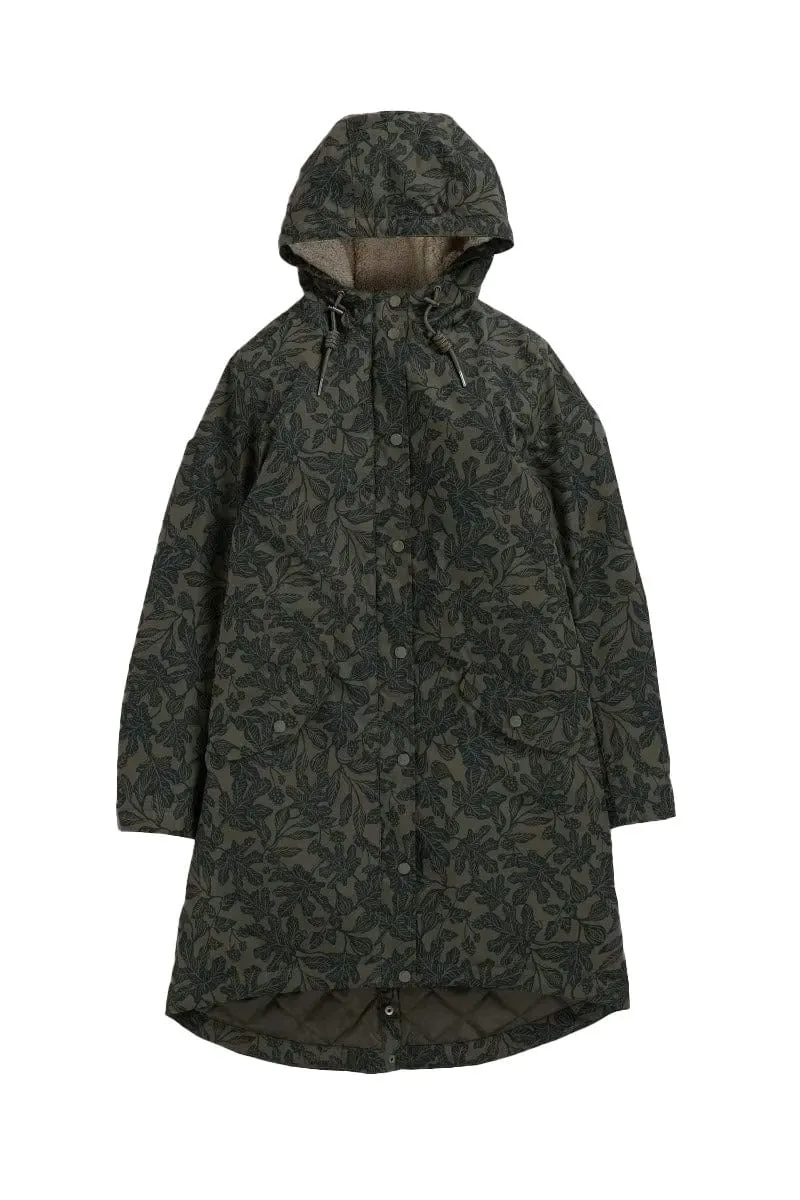 Plant Hunter 2 Waterproof Coat - Fig Tree Lino Highland