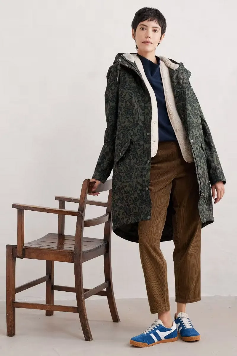 Plant Hunter 2 Waterproof Coat - Fig Tree Lino Highland