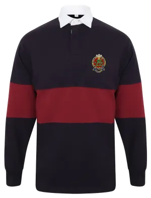 Queen's Regiment Panelled Rugby Shirt