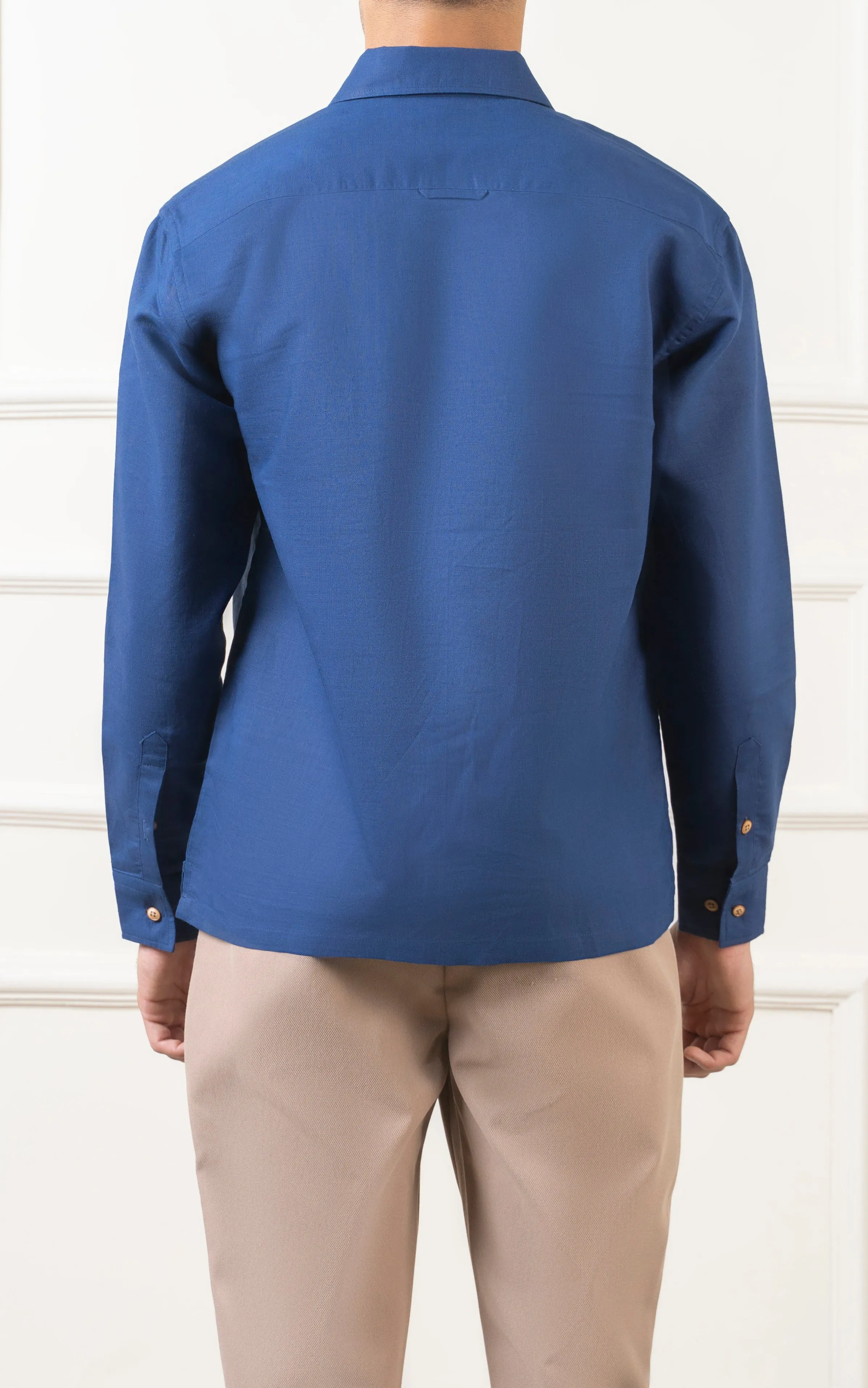 REGULAR COLLAR BLUE LINE