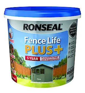 Ronseal Fence Life Plus  Warm Stone 5 Litre.