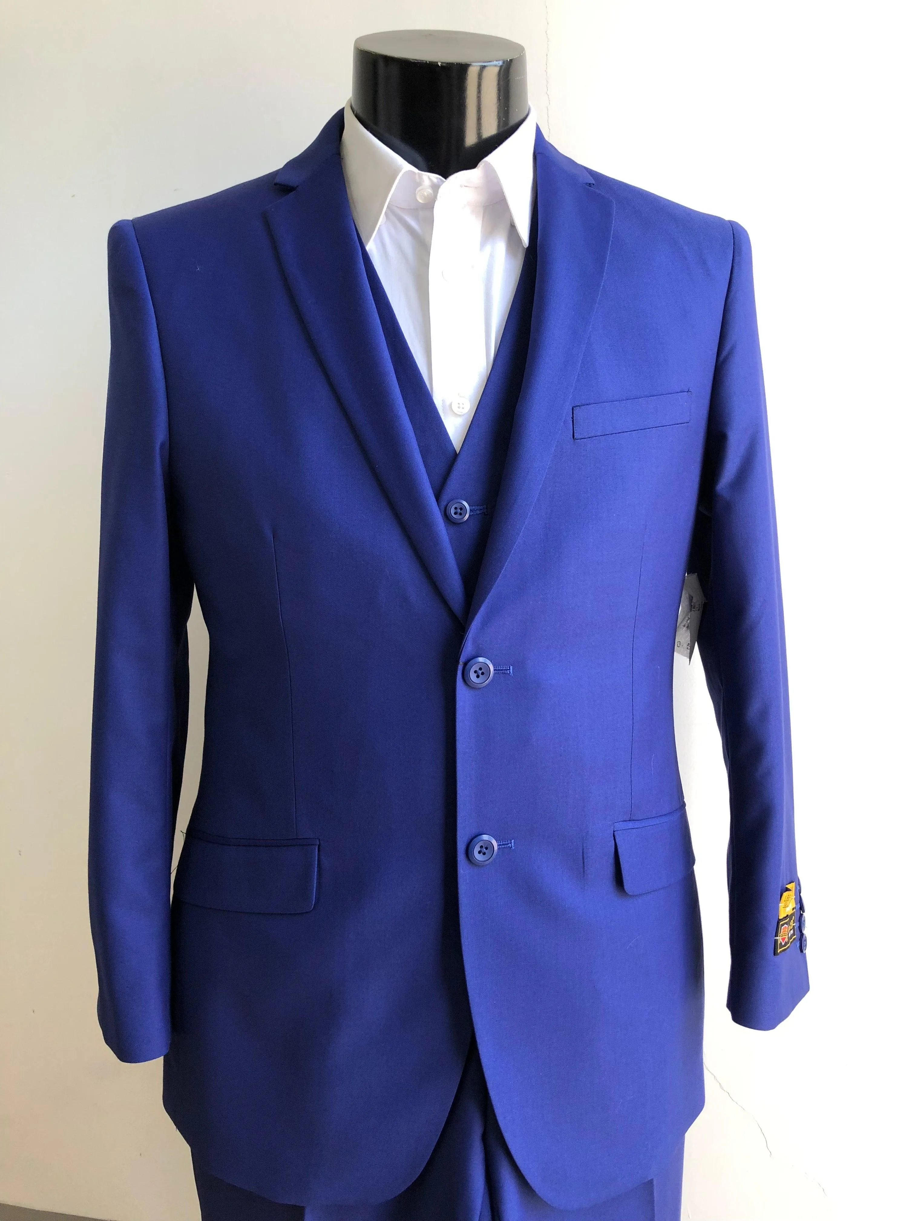 Slim Fit Prom Suits Skinny - Sapphire