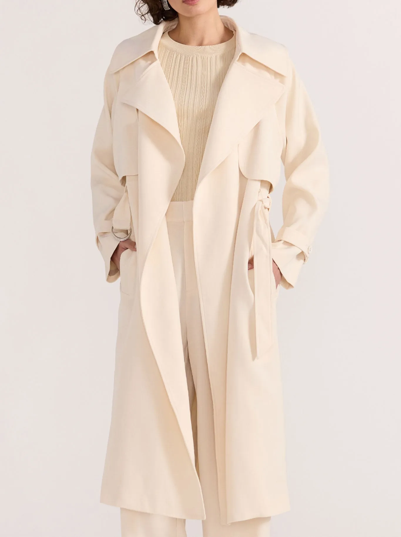 STAPLE THE LABEL SABINE TRENCH COAT