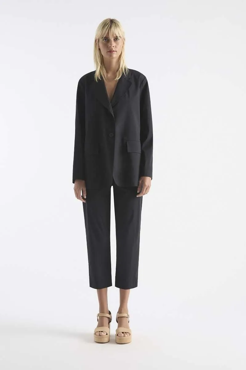Stretch Blazer in Black F65 4129 by Mela Purdie