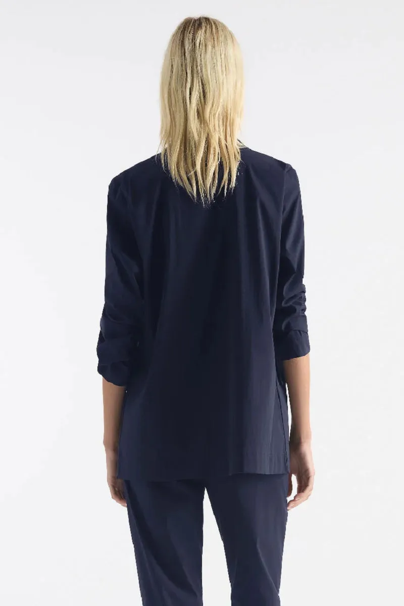 Stretch Blazer in French Navy F65 4129 by Mela Purdie