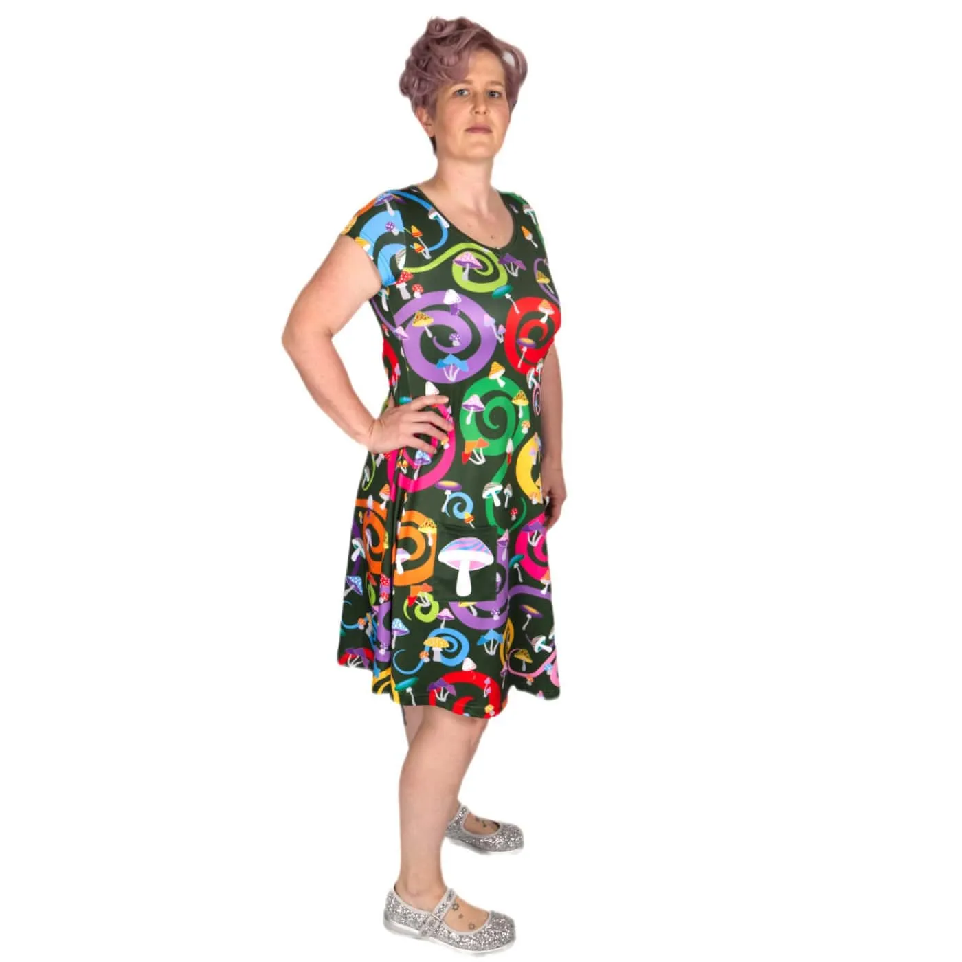 Toadstool Tunic Dress With Pockets
