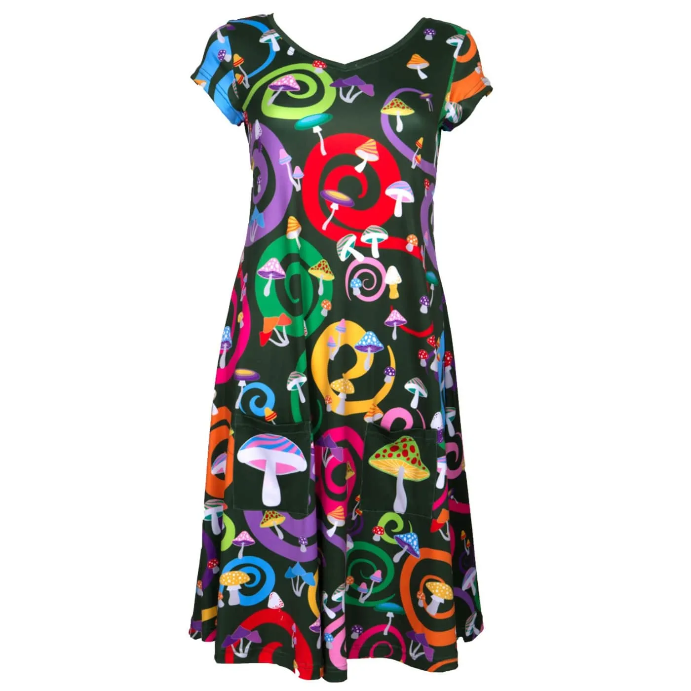 Toadstool Tunic Dress With Pockets