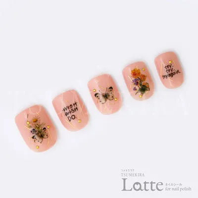 Tsumekira [Latte] Daisy's Garden Warm Colors LT-DAI-101