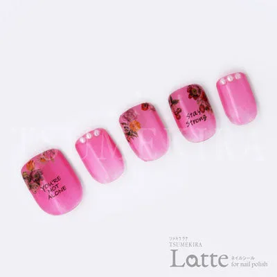 Tsumekira [Latte] Daisy's Garden Warm Colors LT-DAI-101