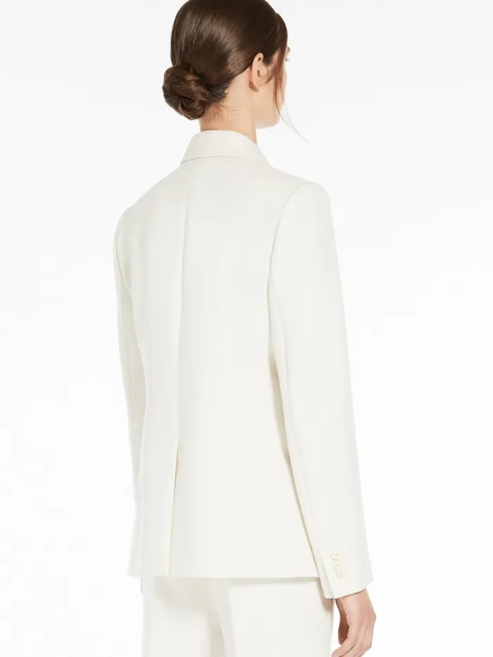 Weekend By Max Mara UVA Single Breasted Blazer In Stretch Wool Blend 2515041041 Col 016
