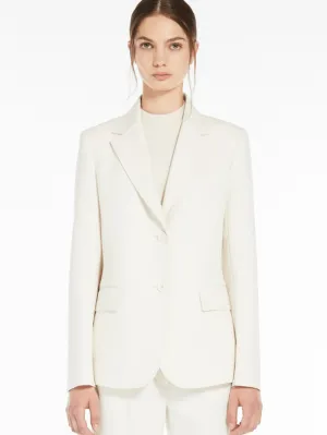 Weekend By Max Mara UVA Single Breasted Blazer In Stretch Wool Blend 2515041041 Col 016