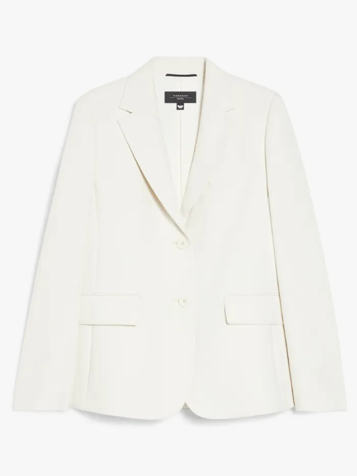 Weekend By Max Mara UVA Single Breasted Blazer In Stretch Wool Blend 2515041041 Col 016